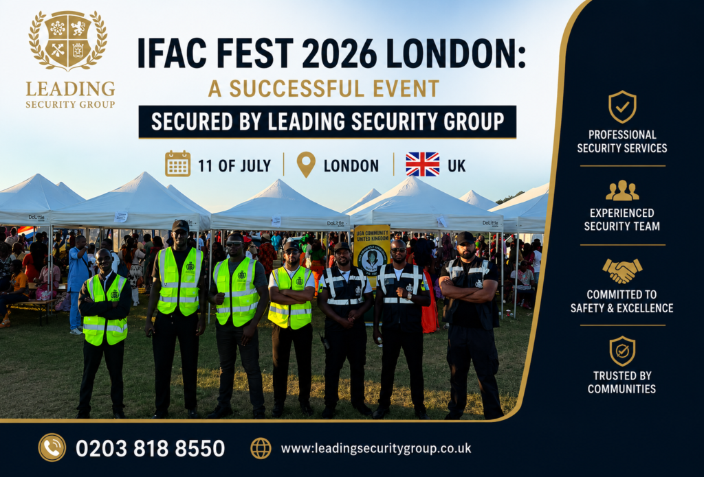 IFAC Fest 2026 London: A Successful Event Secured by Leading Security Group